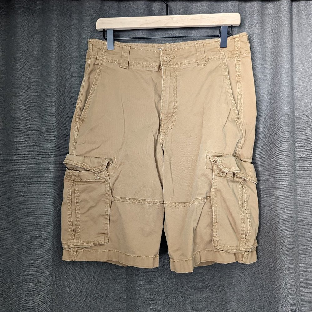 Men's Goodfellow & Co Size 32 Khaki/Brown 11" Cargo Shorts